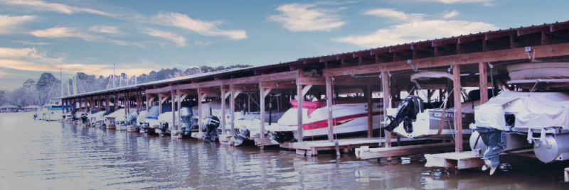Lake Palestine Marina in East Texas near Tyler